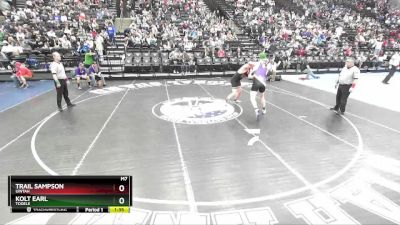 215 lbs Cons. Round 1 - Kolt Earl, Tooele vs Trail Sampson, Uintah