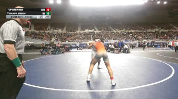 146-D3 5th Place Match - JP Stewart, Thunderbird High School vs Shaun Breen, Mohave High School