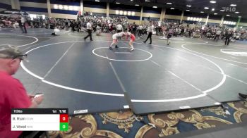 113 lbs Round Of 64 - Brandon Ryan, Team So-Cal WC vs Jake Wood, War Wc