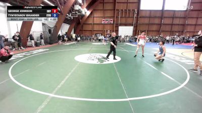 152A lbs Rr Rnd 3 - George Johnson, Empire vs Tynystanov Iskander, Kyrgyzstan