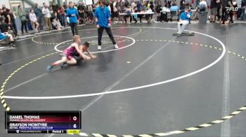 62 lbs Cons. Round 3 - Grayson McIntyre, Bethel Freestyle Wrestling Club vs Daniel Thomas, Pioneer Grappling Academy