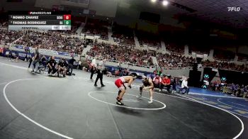 126-D4 Semifinal - Romeo Chavez, Santa Cruz Valley Union High School vs Thomas Rodriguez, Bagdad High School