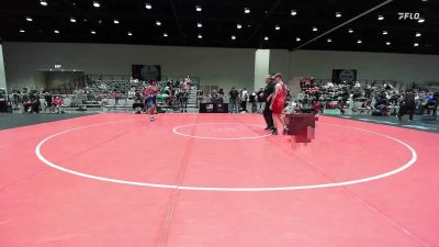 132 lbs Cons. Quarters - Jace Reed, Mustang Broncos vs Edan Fugett, Putnam City Freestyle Club