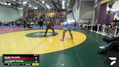 285 Boys Cons. Round 5 - Alejandro Scolari, Chula Vista vs Najon Gillespie, Madison