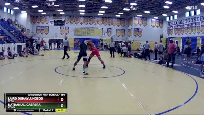 150 lbs Cons. Round 7 - Nathanial CAbrera, Attack vs Laird Duhaylungsod, NFWA