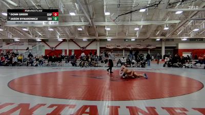 184 lbs 5th Place Match - Donn Greer, CSU-Pueblo vs Jason Bynarowicz, Colorado Mesa