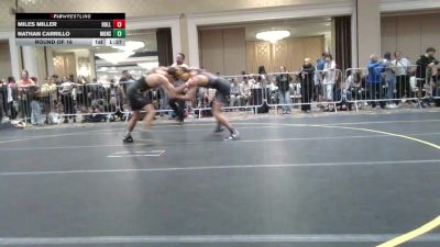 132 lbs Round Of 16 - Miles Miller, Rolling Hills WC vs Nathan Carrillo, Monster Garage
