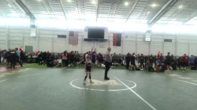 58 lbs Rr Rnd 5 - Alessandra Marquez, Outlaws WC vs Gisele Espinosa, Yucaipa Thunder WC