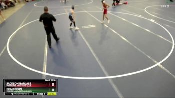 83 lbs Cons. Round 3 - Beau Dehn, Zimmerman Wrestling Club vs Jackson Barlass, Prior Lake Wrestling Club