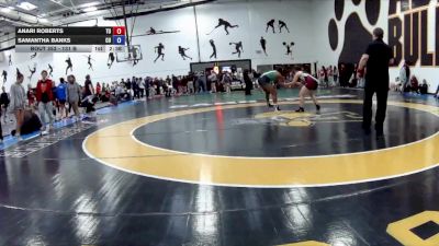 131 B Cons. Round 2 - Anari Roberts, Tiffin University vs Samantha Banks, Campbellsville University