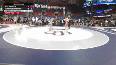 132 lbs Champ. Rd Of 128 - Alex Giglietti, FL vs Carsten Burkemper, MO