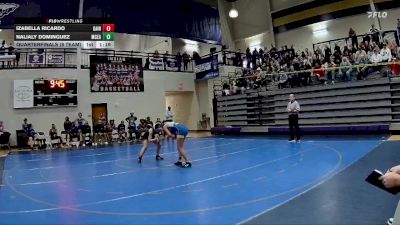 100 lbs Quarterfinals (8 Team) - Izabella Ricardo, Gainesville vs Nalialy Dominguez, McEachern