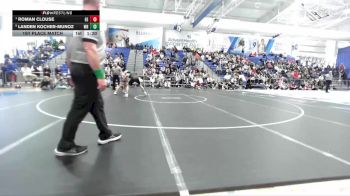 138 lbs 1st Place Match - Roman Clouse, Gardner Edgerton vs Landen Kocher-Munoz, Washburn Rural