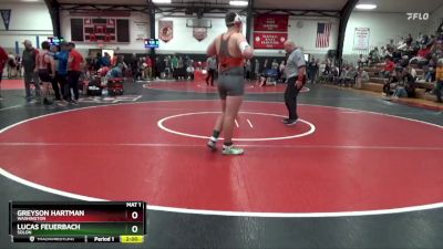 215 lbs Round 3 - Lucas Feuerbach, Solon vs Greyson Hartman, Washington