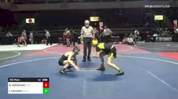 106 lbs 5th Place - Brandon Baldonado, Temecula Valley vs Isaac Hampton, Newberg