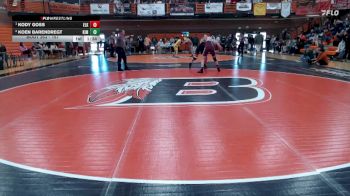 157 lbs 1st Place Match - Kody Goss, Elko vs Koen Barendregt, Kimberly