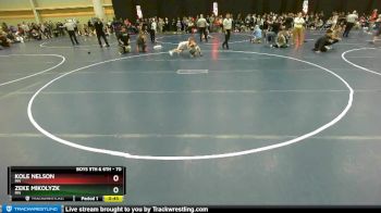 70 lbs Cons. Round 2 - Zeke Mikolyzk, MN vs Kole Nelson, MN