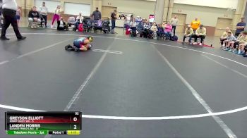 52 lbs Round 1 (8 Team) - Greyson Elliott, Soddy Daisy WA vs Landen Morris, Elevate Wrestling