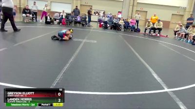 52 lbs Round 1 (8 Team) - Greyson Elliott, Soddy Daisy WA vs Landen Morris, Elevate Wrestling