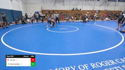 120 lbs 1st Place Match - Phillip Hernandez, Dethrone vs Maximus Torrez, Daniel Cormier WA