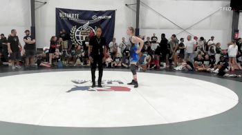 58 lbs Rr Rnd 7 - Ella Hart, Cowtown - W vs Lauren Samuel, Carolina Gold