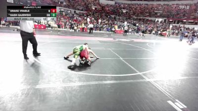 110 lbs Cons. Round 2 - Drake Vrable, Complete Restler vs Kash Gajewski, Edgar