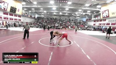 190 lbs Cons. Semi - Braven Velasco, Basha vs Luis Flores Celaya, Mesa Mountain View