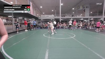 135 lbs Round 3 (6 Team) - Johnathan Davenport, Ohio Gold vs Ryder Wilber, Poquoson-Pitbull