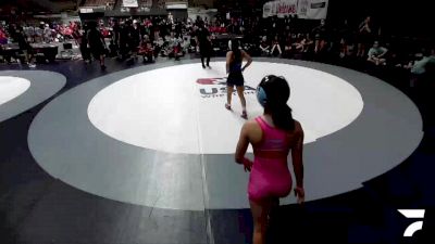 100 lbs Ann Hill, SAWA - Sacramento Area Wrestling Association vs Aaliyah Jurado, NAWA - North Area Wrestling Association