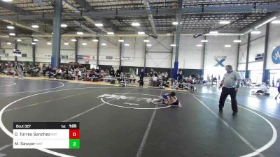 58 lbs Rr Rnd 3 - Dahlia Torres Sanchez, Mat Demon WC vs Makayela Sawyer, Mat Demon WC