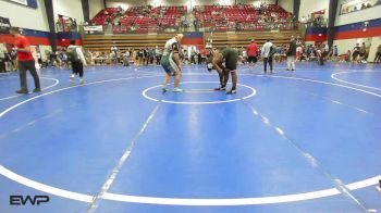 285 lbs Consolation - Lathan McClellan, Tulsa Union vs Slade Theriot, Berryhill High School