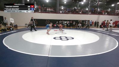 57 lbs Champ. Rd Of 16 - Izayiah Chavez, Best Trained Wrestling vs Rylan Seacrist, Seasons Freestyle Club