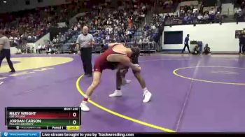 149 lbs Cons. Round 3 - Riley Wright, Coe College vs Jordan Carson, Millikin University