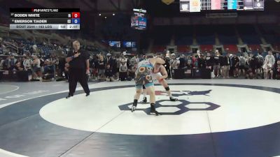 165 lbs Champ. Rd Of 32 - Boden White, Iowa vs Emerson Tjaden, Kansas