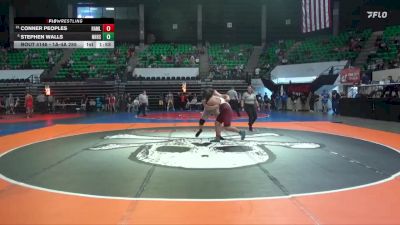 1A-4A 285 Champ. Round 2 - Stephen Walls, New Hope HS vs Conner Peoples, Hamilton High School