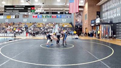184 lbs Champ. Round 1 - Anthony Giampietro, Lander vs Nahzir Turner, Shorter