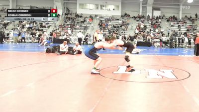 170 lbs Consi Of 32 #2 - Micah Krieger, OH vs Roman Cimorosi, DE