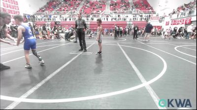 64 lbs Rr Rnd 3 - Ezra Shaw, D3 Wrestling Cluib vs Tyler Thomas, Choctaw Ironman