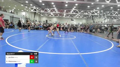 134 lbs Consi Of 4 - Luke Jordan, Revival X vs Ryan Maiorana, Team Gotcha