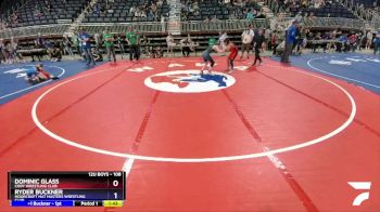 108 lbs 3rd Place Match - Dominic Glass, Cody Wrestling Club vs Ryder Buckner, Moorcroft Mat Masters Wrestling Club