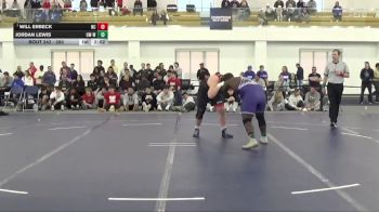 285 lbs Cons. Round 5 - WIll Erbeck, North Central vs Jordan Lewis, Wisconsin-Whitewater