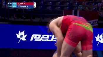 65 kg 1/4 Final - Haji Aliyev, Azerbaijan vs Vazgen Tevanyan, Armenia