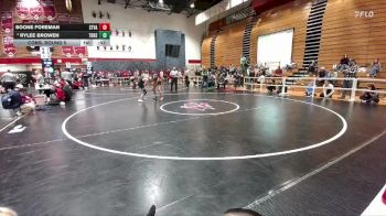 144 lbs Cons. Round 5 - Rylee Browen, Thunder Basin vs Boone Foreman, Star Valley
