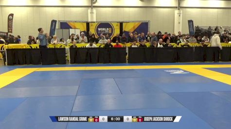 Joseph Jackson Shrock vs Lawson Randal Grime 2024 World IBJJF Jiu-Jitsu No-Gi Championship