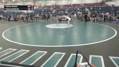 132 lbs Champ. Rd Of 32 - Micah Garcia, ROUGH HOUSE WRESTLING vs Eian Schwecke, Team Idaho