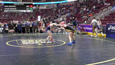 112 lbs Quarterfinal - Raya Sentipal, Burgettstown-G vs Kylee Trostle, ELCO-G