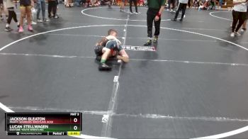 75 lbs Quarterfinal - Jackson Gleaton, Mighty Warriors Wrestling Acad vs Lucan Stellwagen, Eastside Youth Wrestling