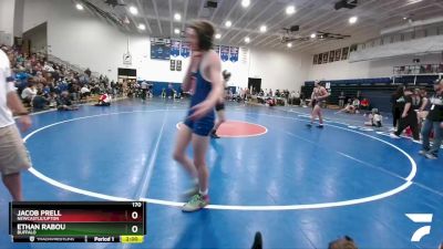 170 lbs Semifinal - Ethan Rabou, Buffalo vs Jacob Prell, Newcastle/Upton