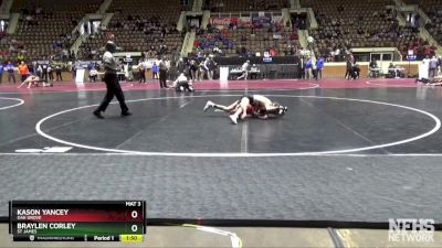 1A-4A 126 Champ. Round 1 - Braylen Corley, St James vs Kason Yancey, Oak Grove