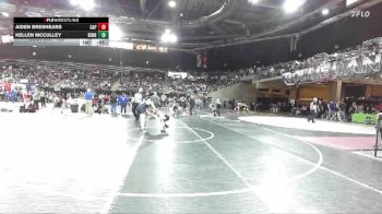 150 lbs Cons. Round 1 - Aiden Breshears, Capital vs Kellen McCulley, Bend Senior